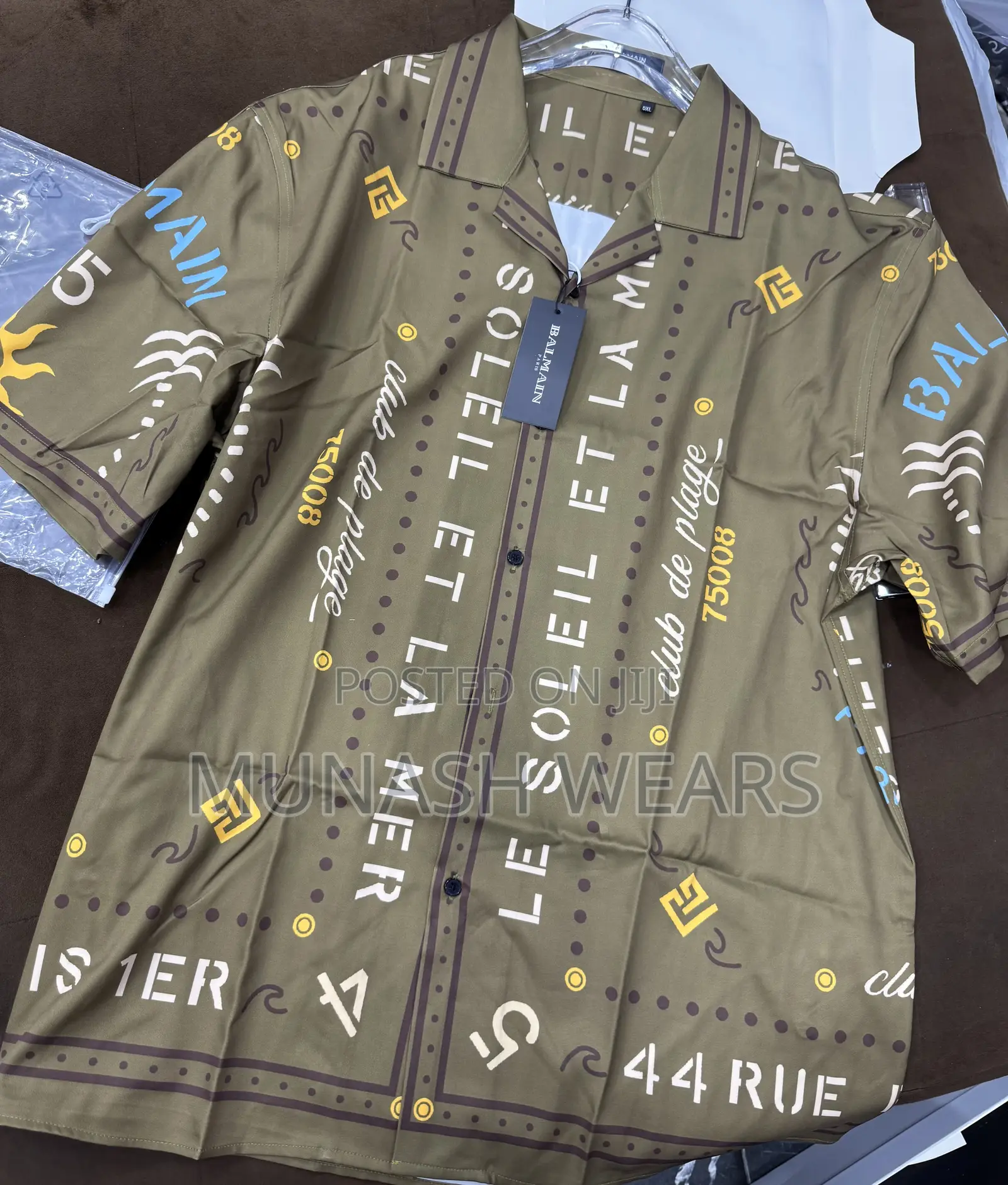 Balmain Casual Shirt Xl-5xl