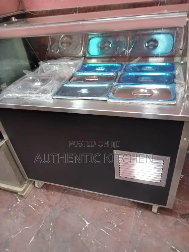 Cooling Bar for Salad and Other Perishable Foods 
Made in Usa 