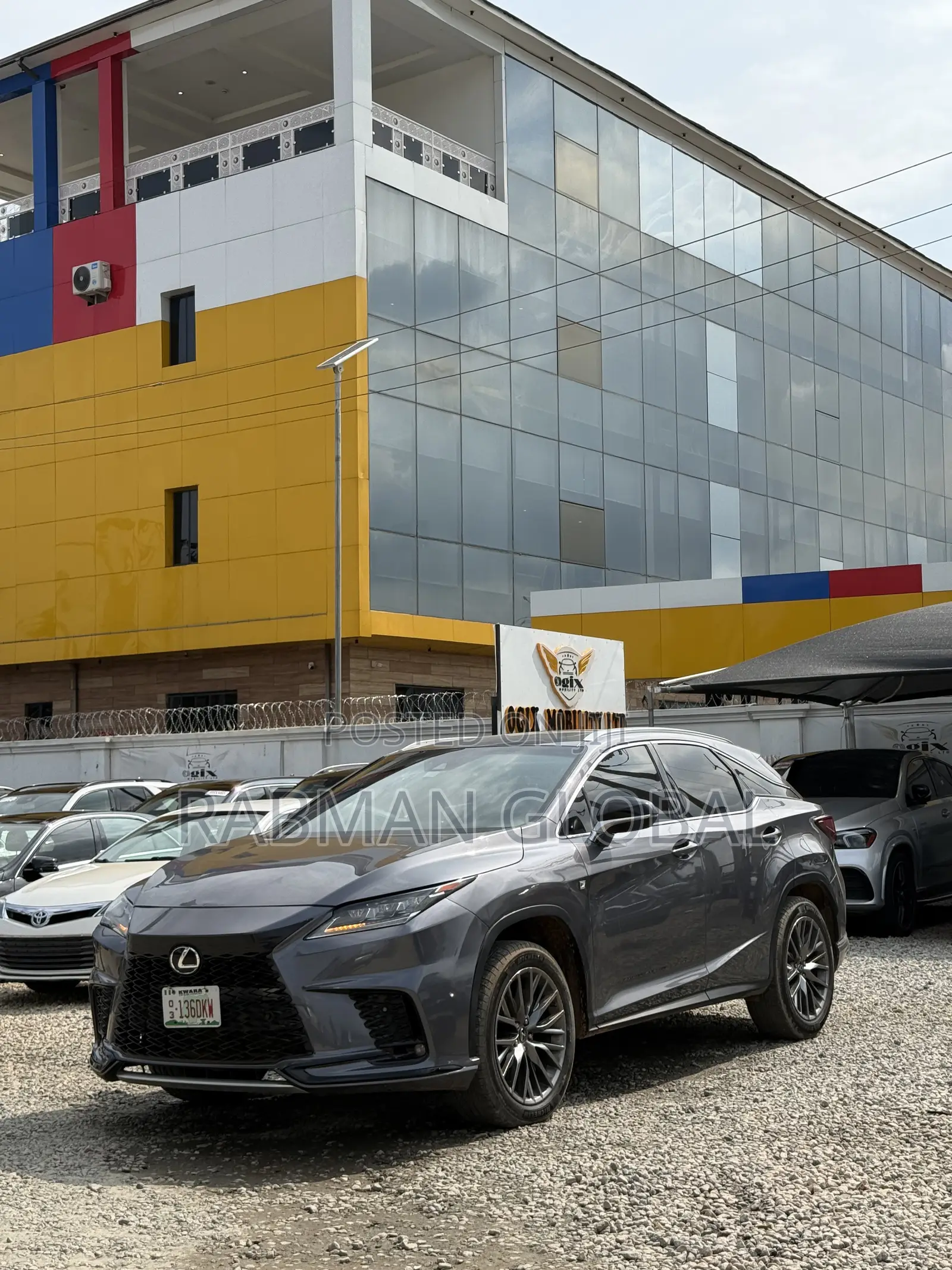 Lexus RX 350 F Sport FWD 2019 Gray