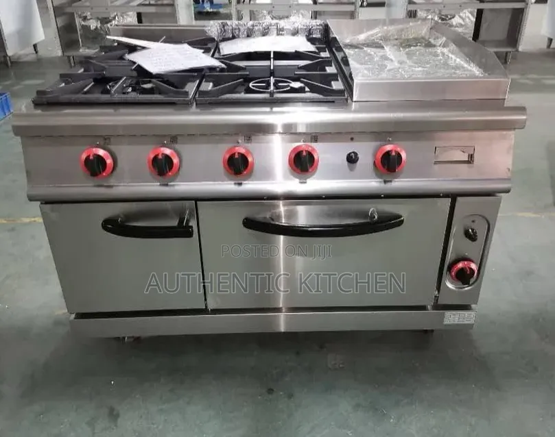 Linkrich 6 Burners Gas Cooker With Oven