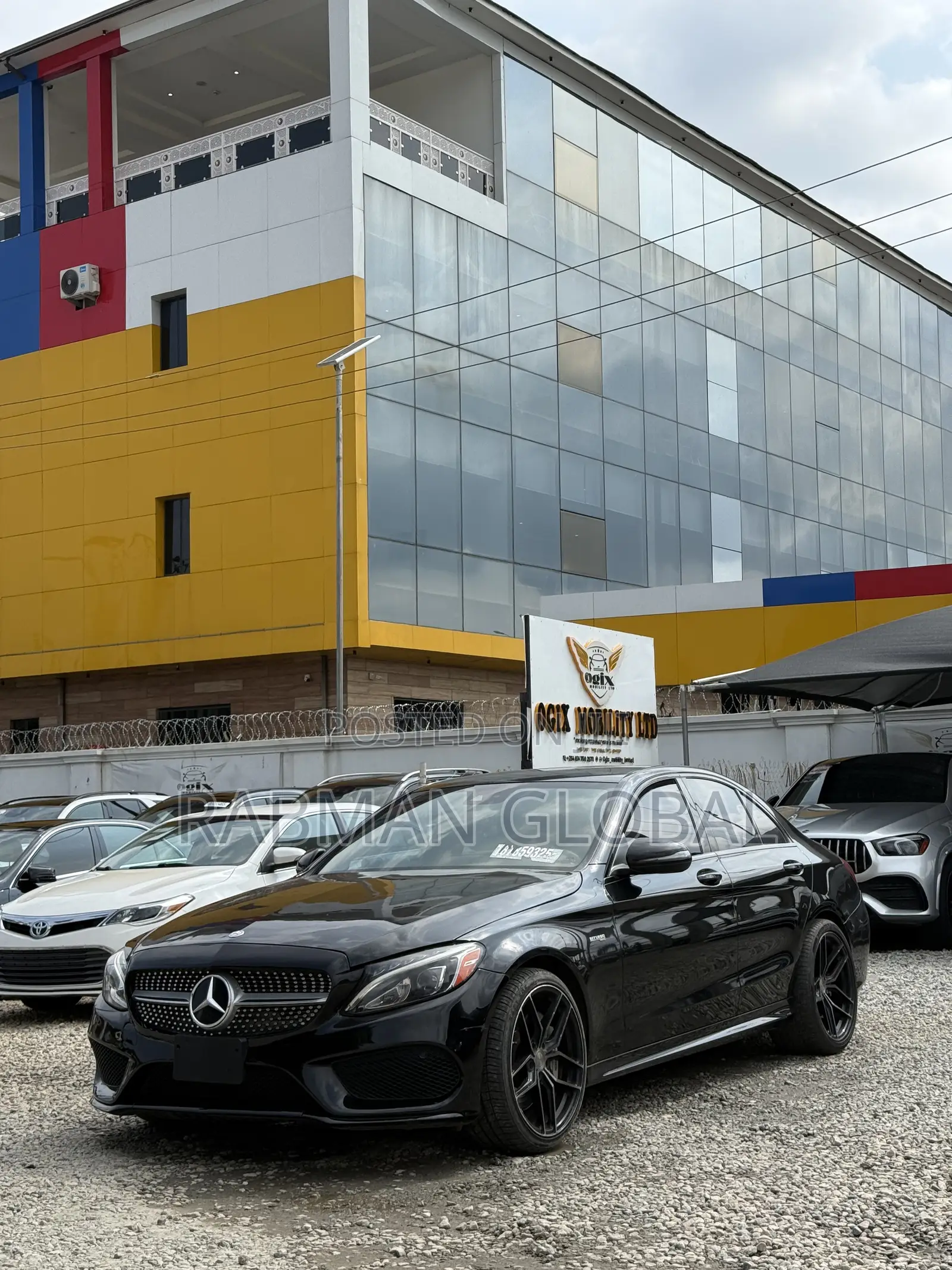 Mercedes-Benz C43 4Matic Sedan AWD (3.0L V6 9AM) 2017 Black