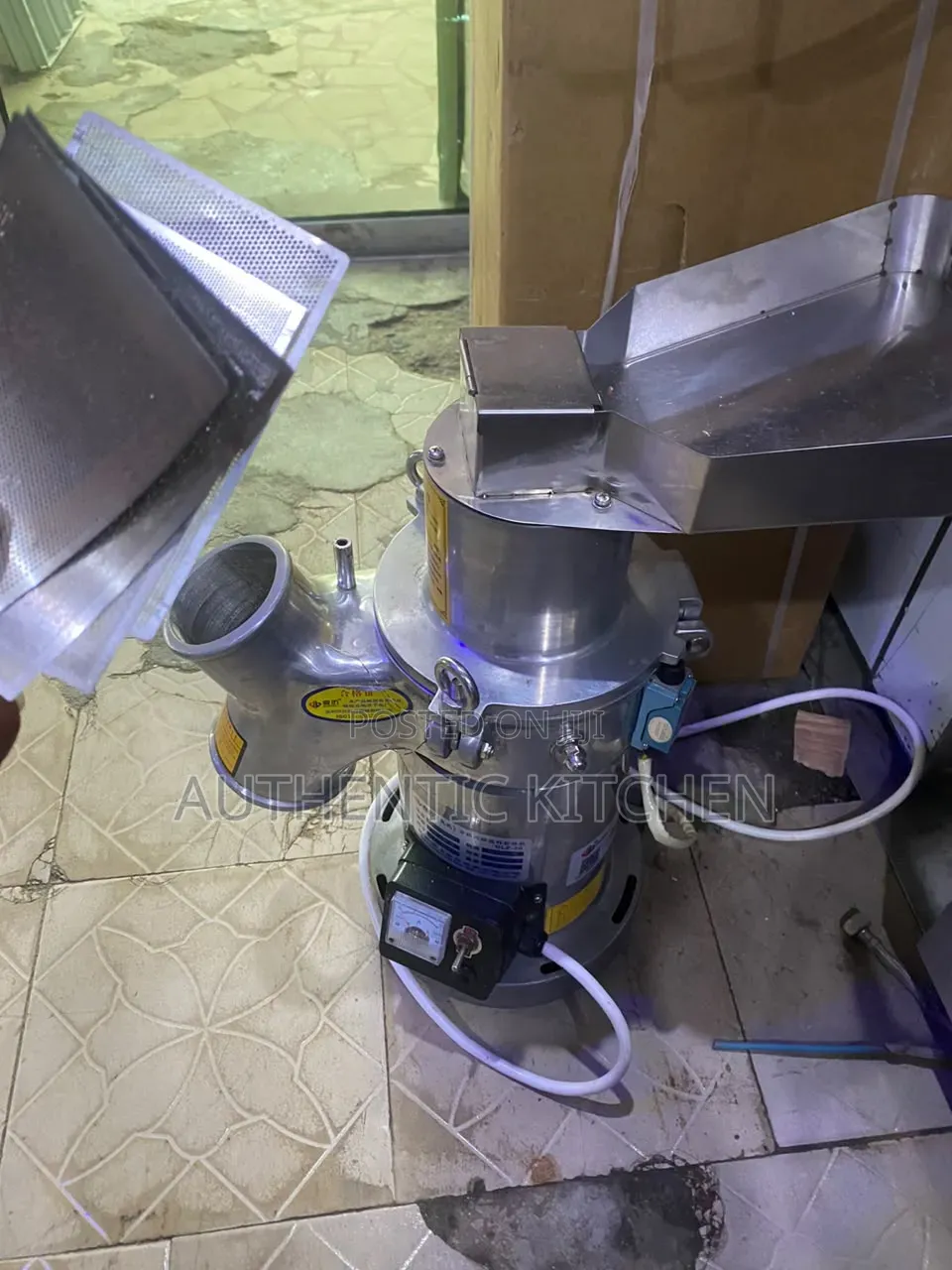 High Powered Grinder With Many Filters It Can Grind Almost to Dust.
