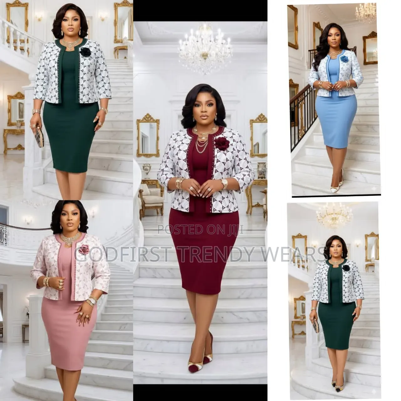 Latest Design Cooperate Dress and Jacket