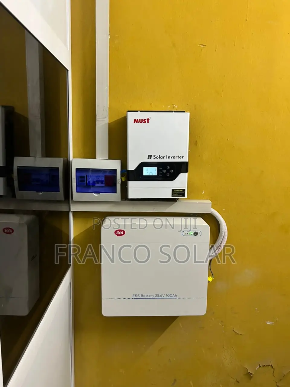 Must 3.2kva Inverter / 2.5kwh Battery / 3pcs 650w Panel / Full Setup