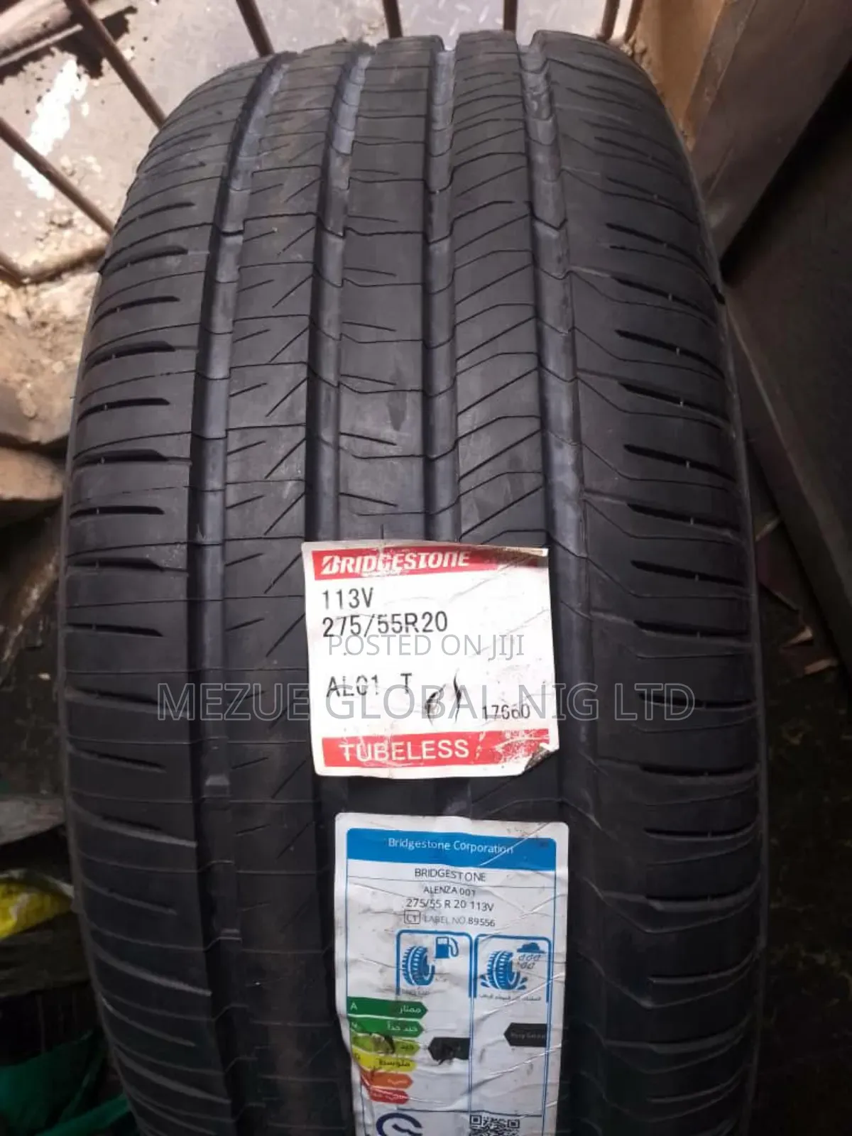 Bridgstone Tyre 215/55/20
