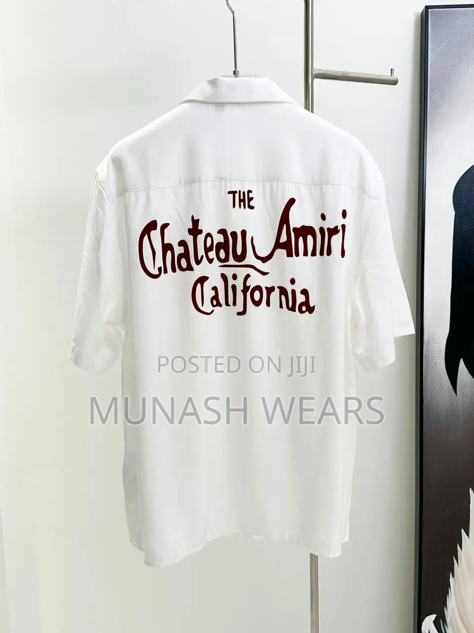 Amiri Culture Black and White Shirt Available