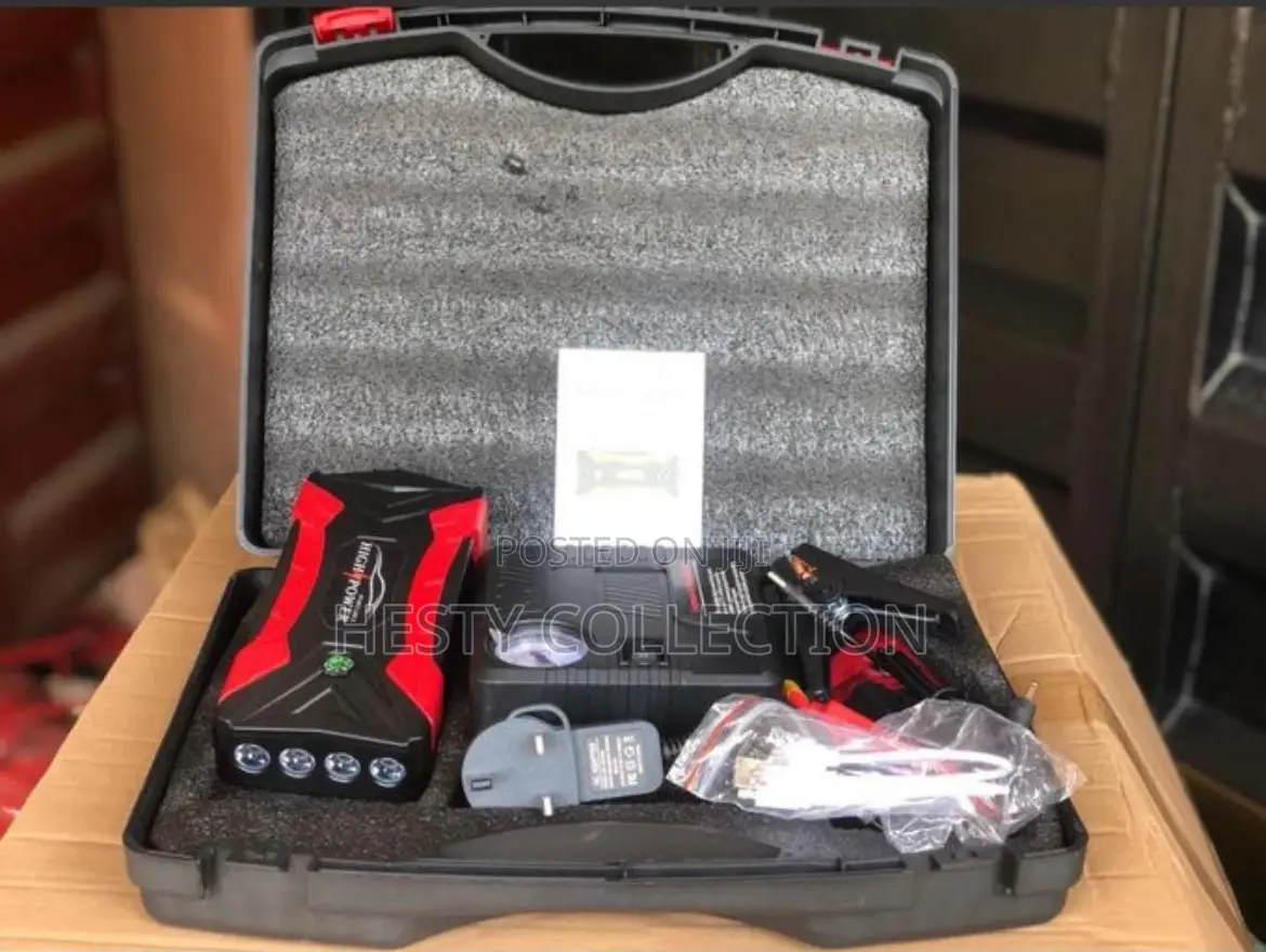 Car Jumpstart and Tyre Inflator Air Compressor