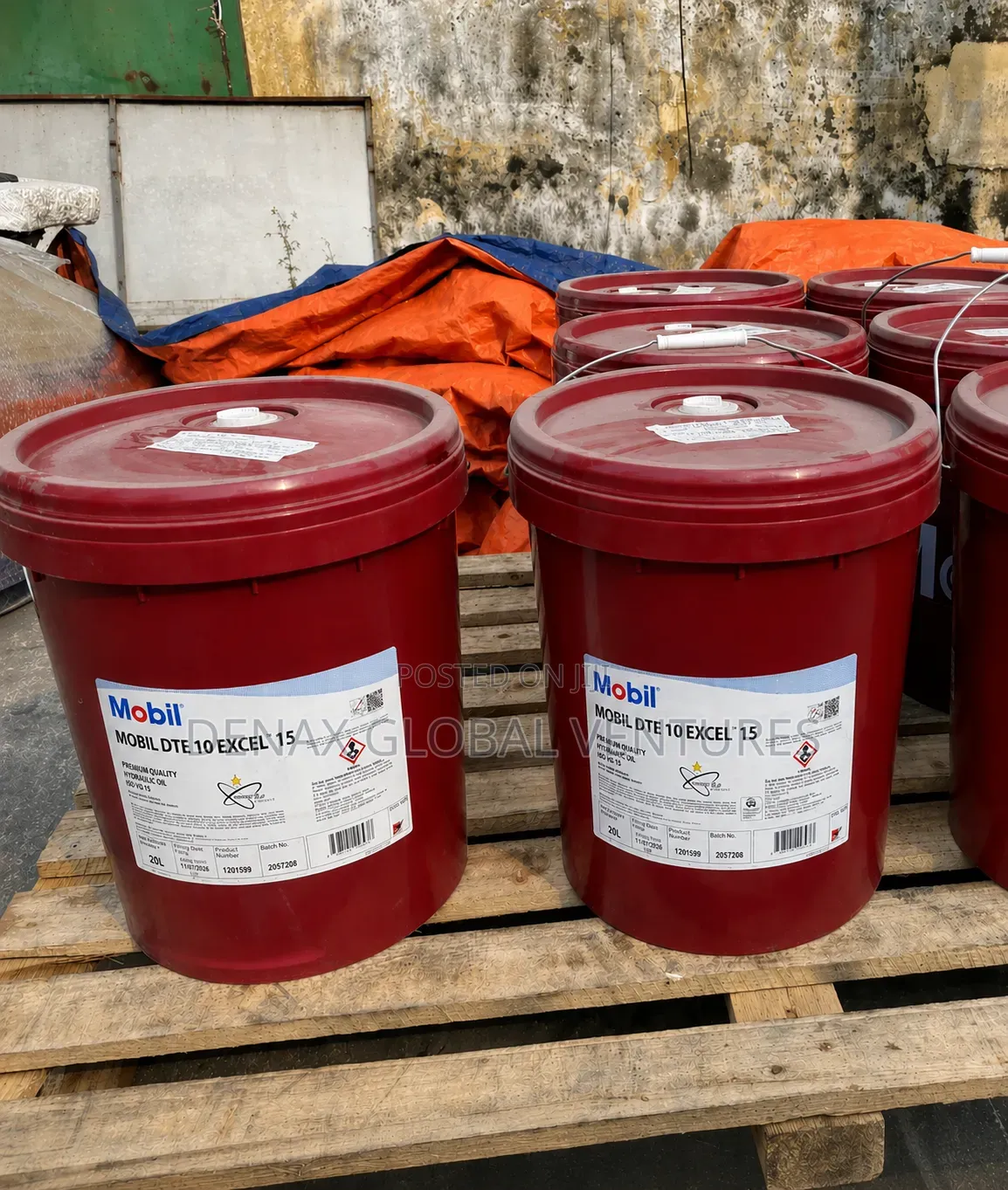 Mobil Dte 10 Excel 15 Hydraulic Oil 20l