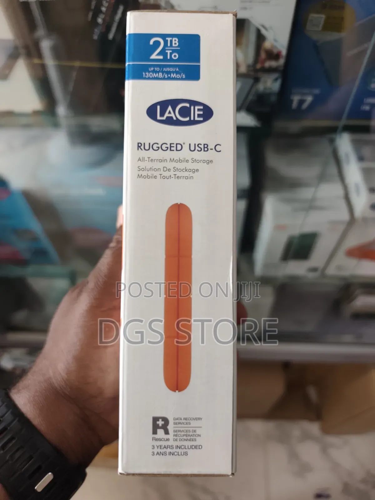 Lacie Rugged USB C 2tb Hard Drive