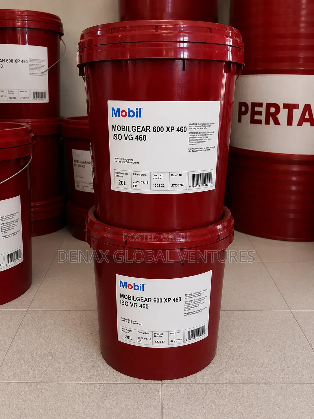 Mobil Gear 600 Xp 460 Extra HP Gear Oil