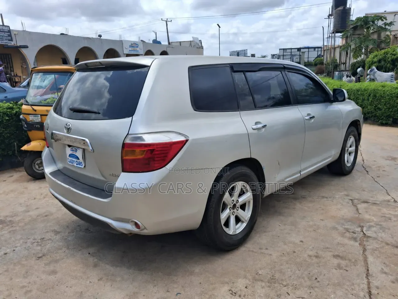 Toyota Highlander 4x4 2008 Silver