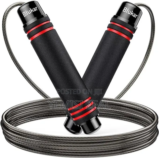 Heavy Duty Skipping Rope in Red, Blue, Green and Pink.