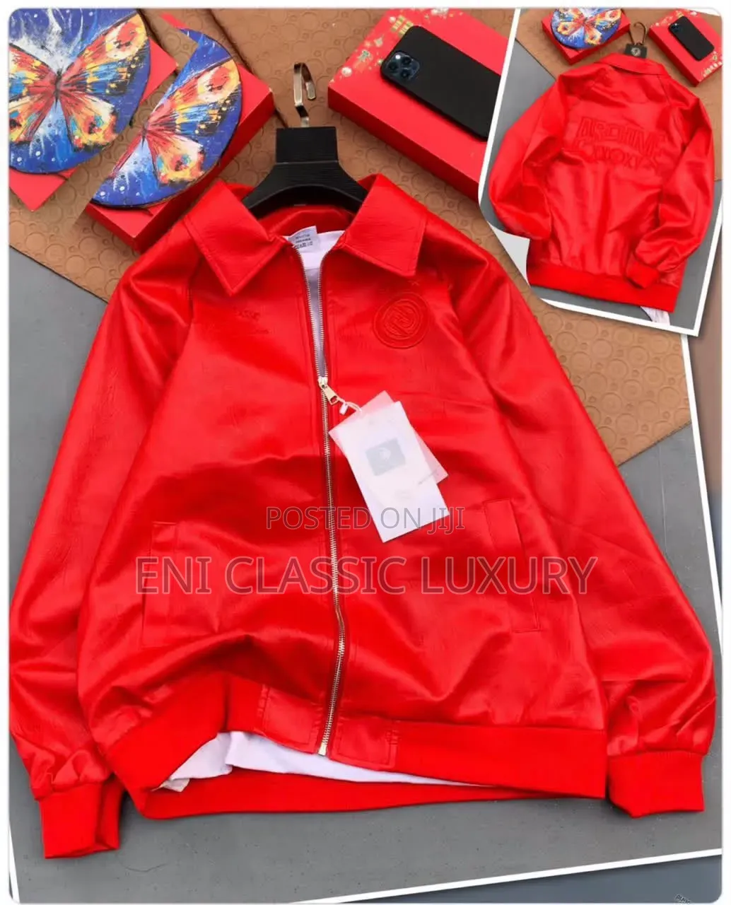 Top Quality Luxury Leather Jacket Supreme Best Quality Well Branded