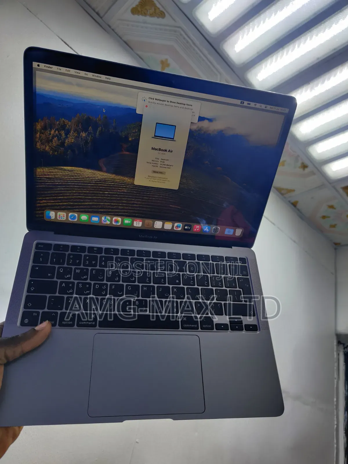 Laptop Apple MacBook Air 2020 M1 8GB Apple M1 SSD 256GB