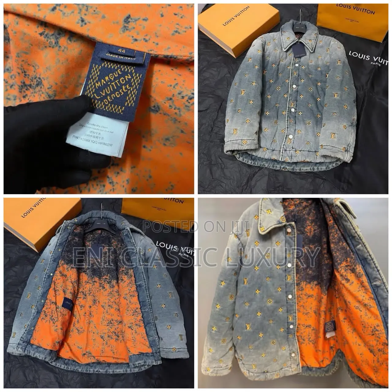Top Notch Luxury Louis Vuitton Jacket Well Branded Package