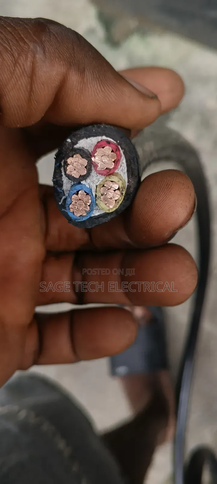 16mm 4core PVC PVC Armoured Cable Nigeria