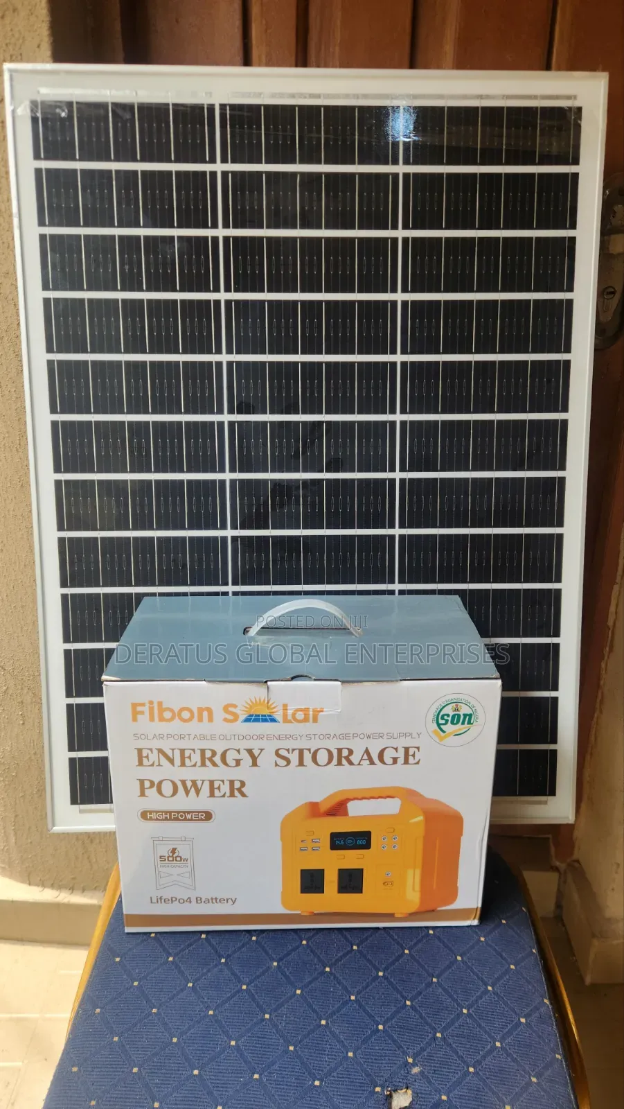 Quality Fibon 500w Lithium Battery Solar Generator