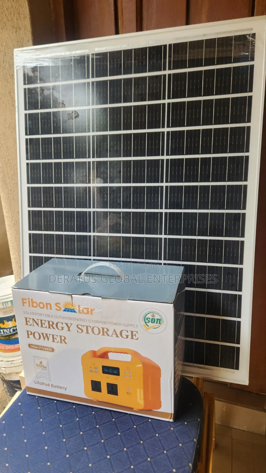 500watts Solar Generator (Fibon).