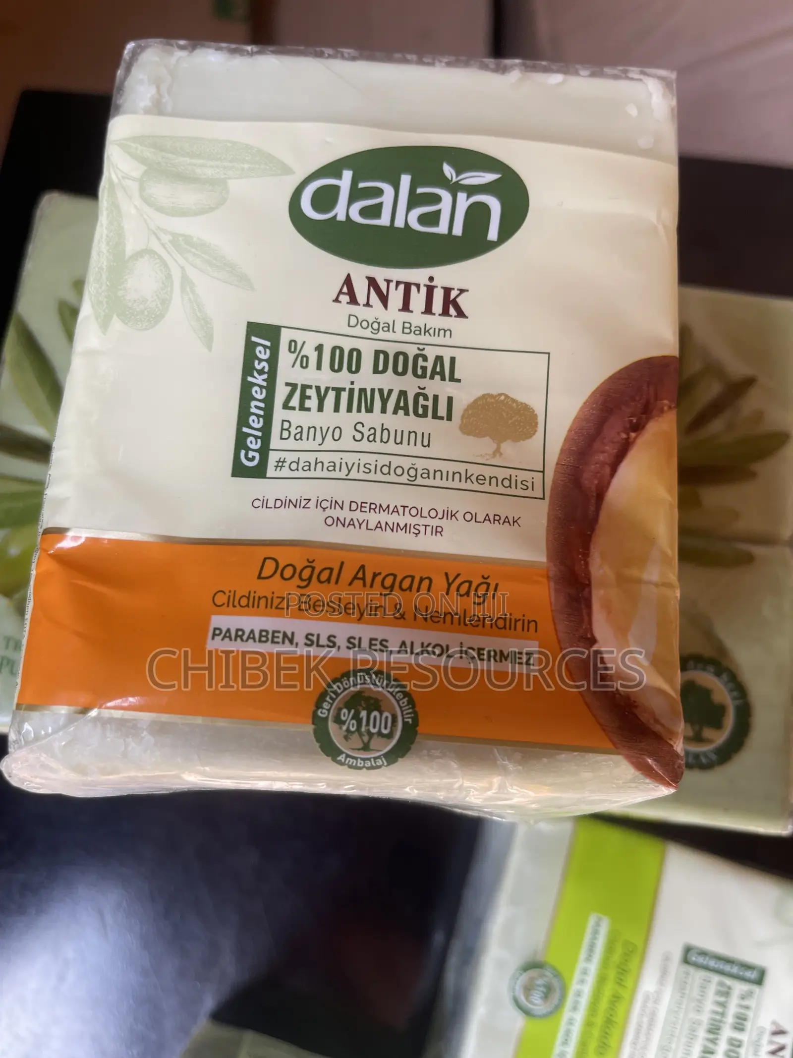 Dalan Antique Olive Oil and Argan Oil Soap 4x150 G