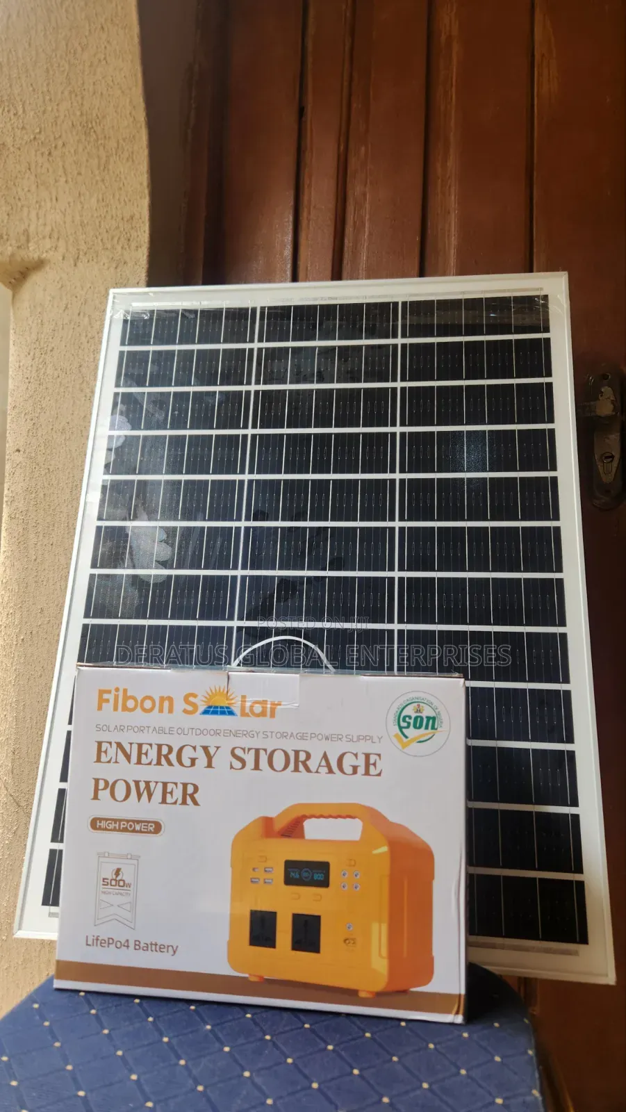 Fibons 500w Solar Generator System