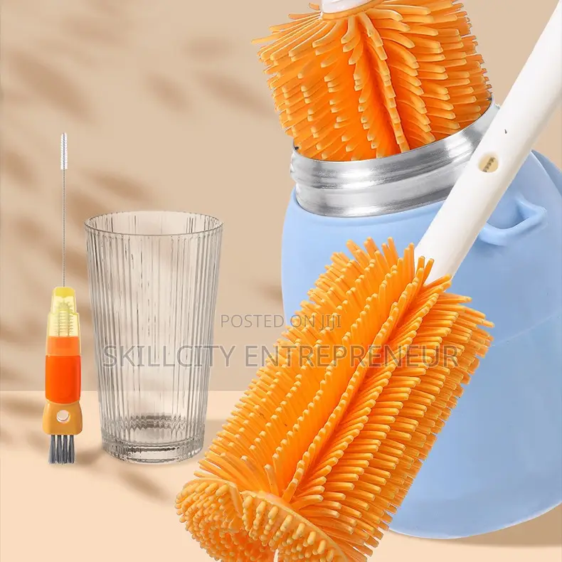 5-in-1 Multifunctional Bottle and Cup Cleaning Brush Set.