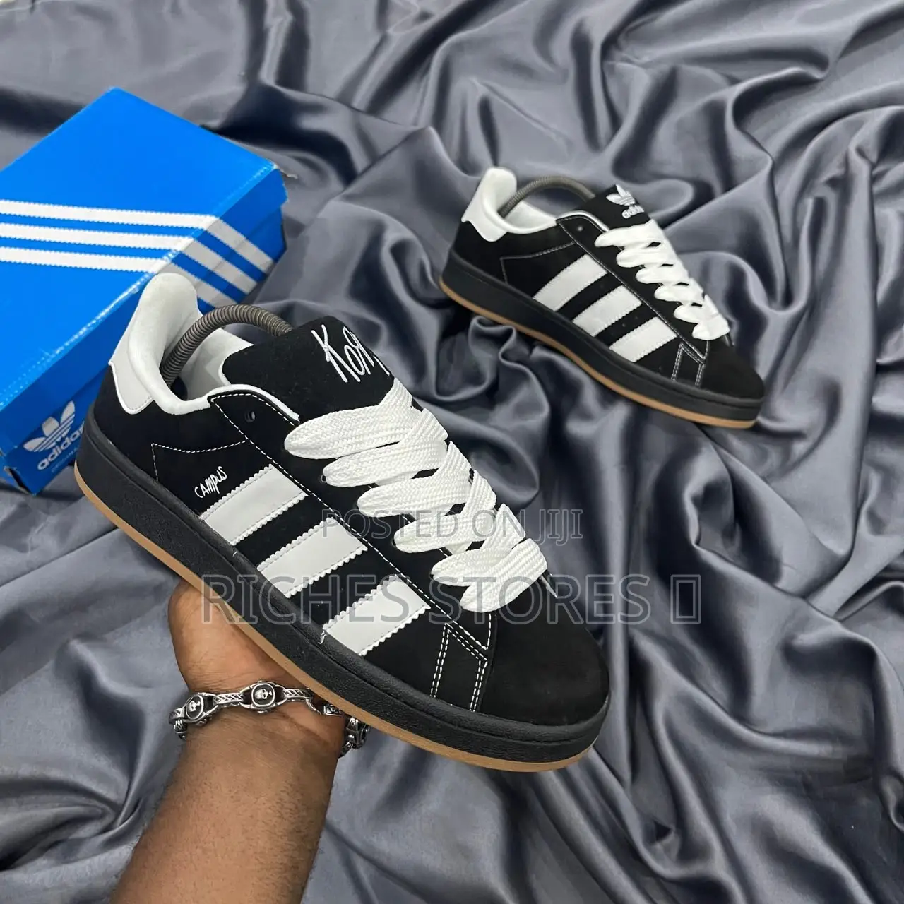Korn X Adidas Campus 00s Black SNKRS