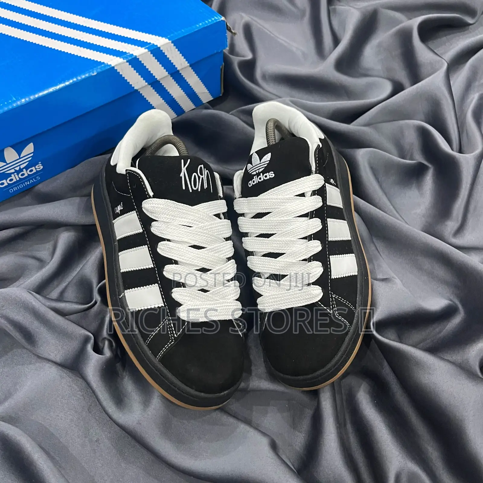 Korn X Adidas Campus 00s Black SNKRS