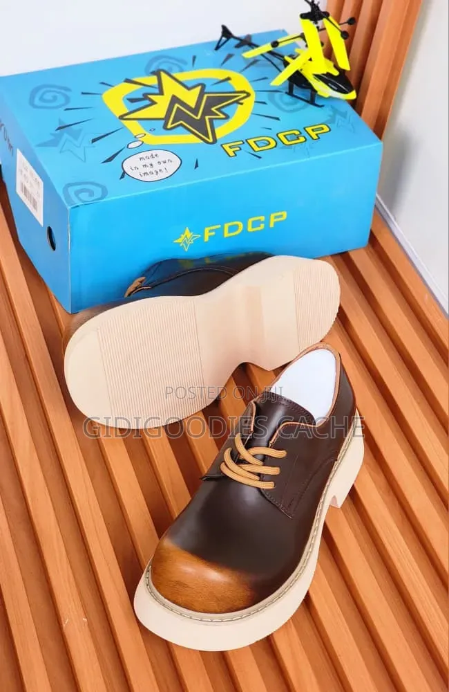Men's Derby Chunky Shoes Size 40-46