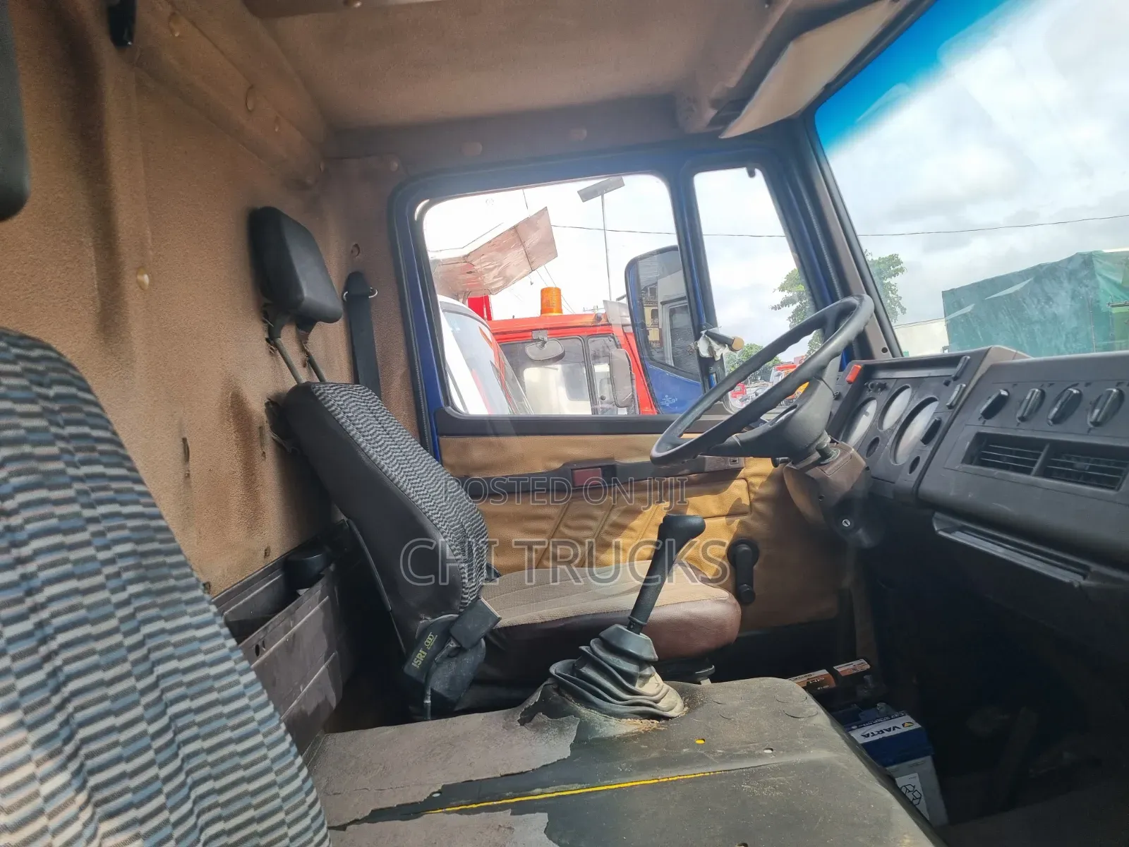 German 814 Mercedes Truck Blue 2005