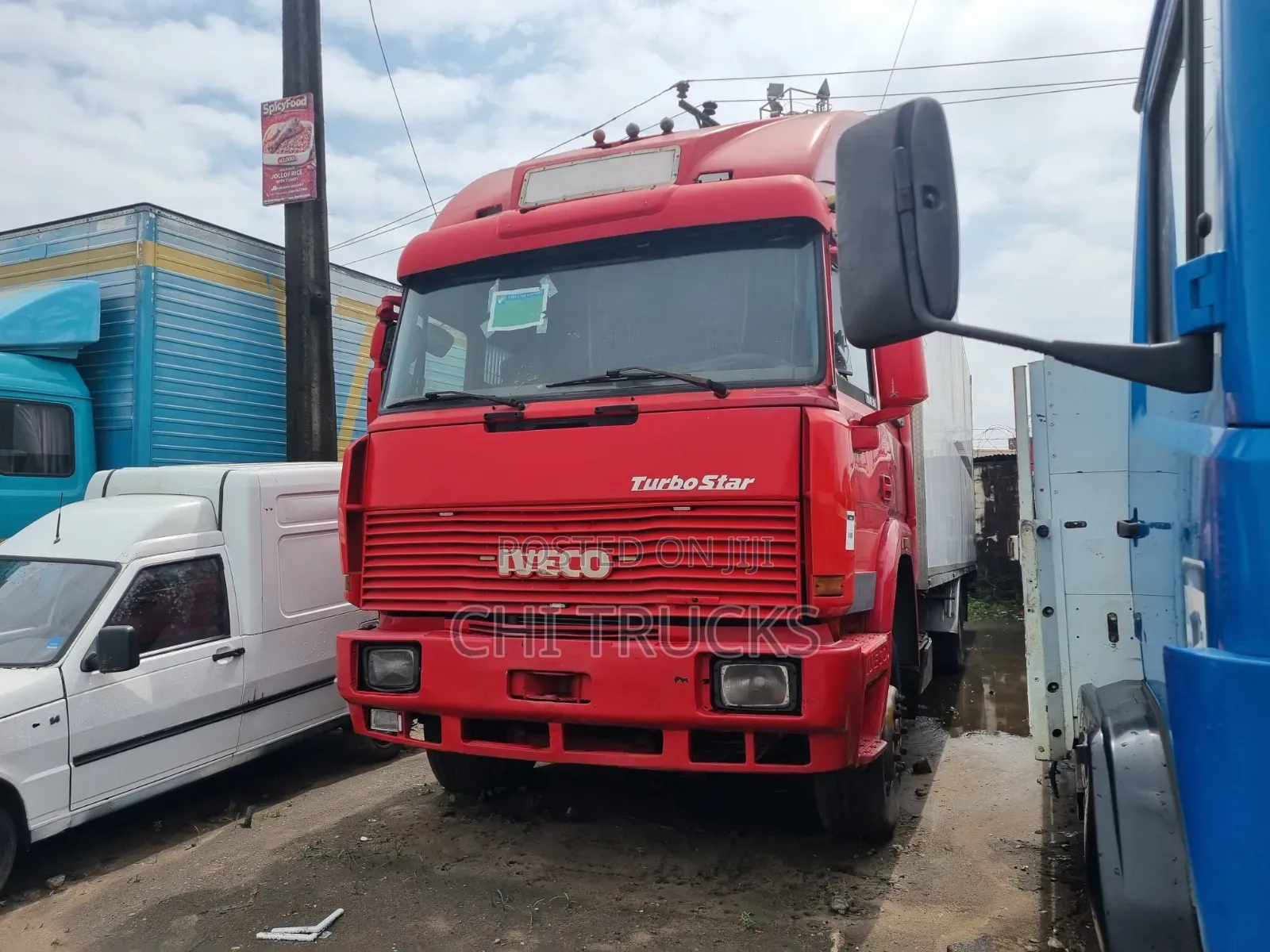 Iveco 190-36 Cargo Truck [Eurostar] 8 Tyres 30 Feet Longer