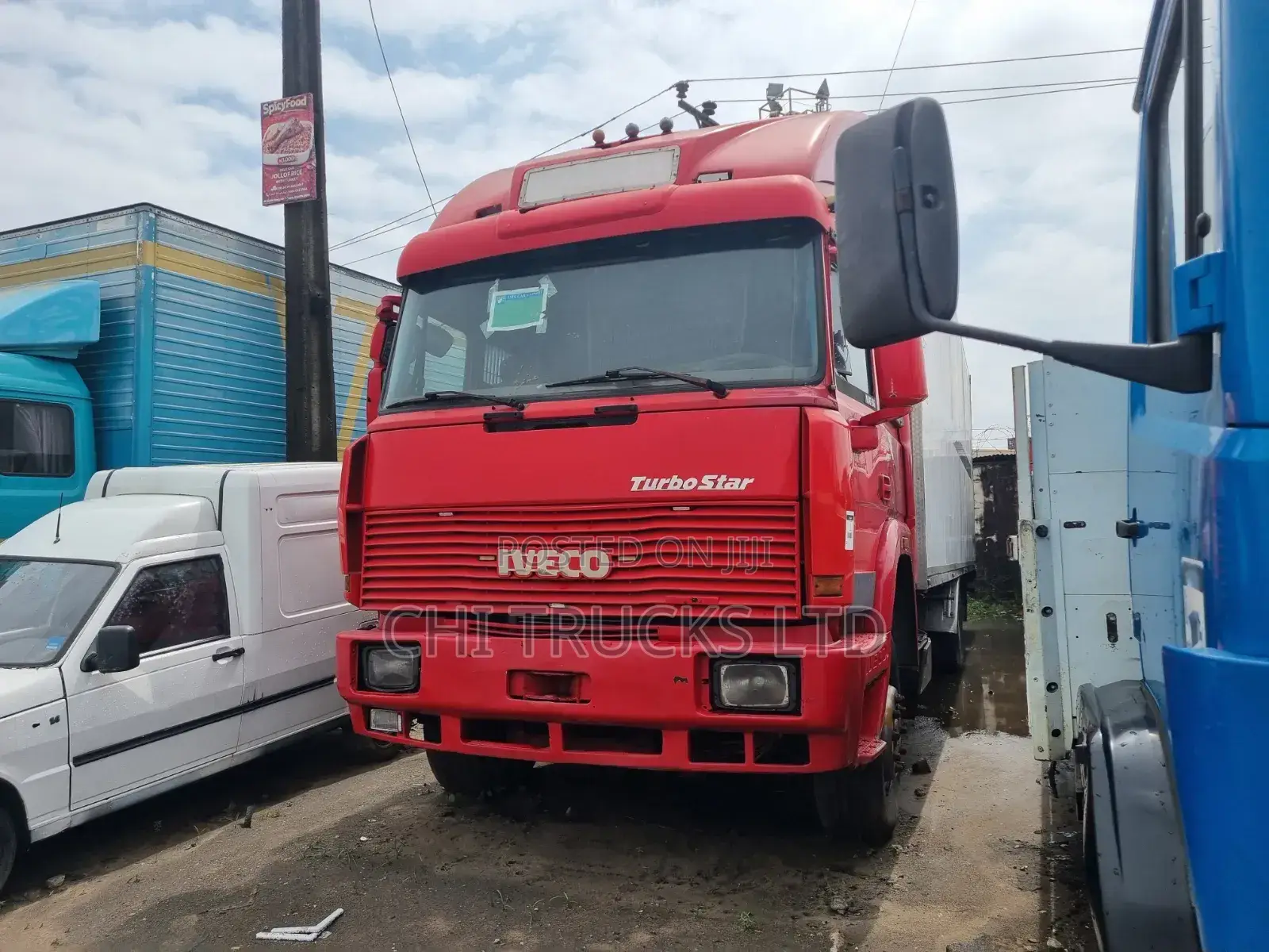Iveco 190-36 Cargo Truck [Eurostar] 8 Tyres 30 Feet Longer