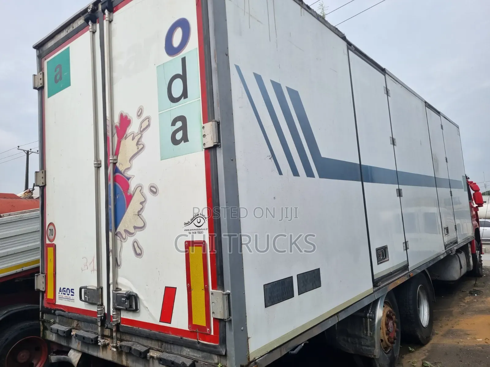 Iveco 190-36 Cargo Truck [Eurostar] 8 Tyres 30 Feet Longer