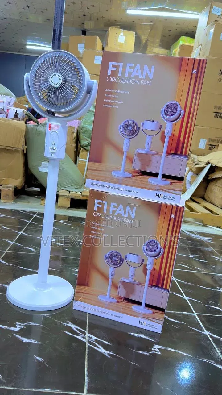F1 Rotating and Rechargeable Fan