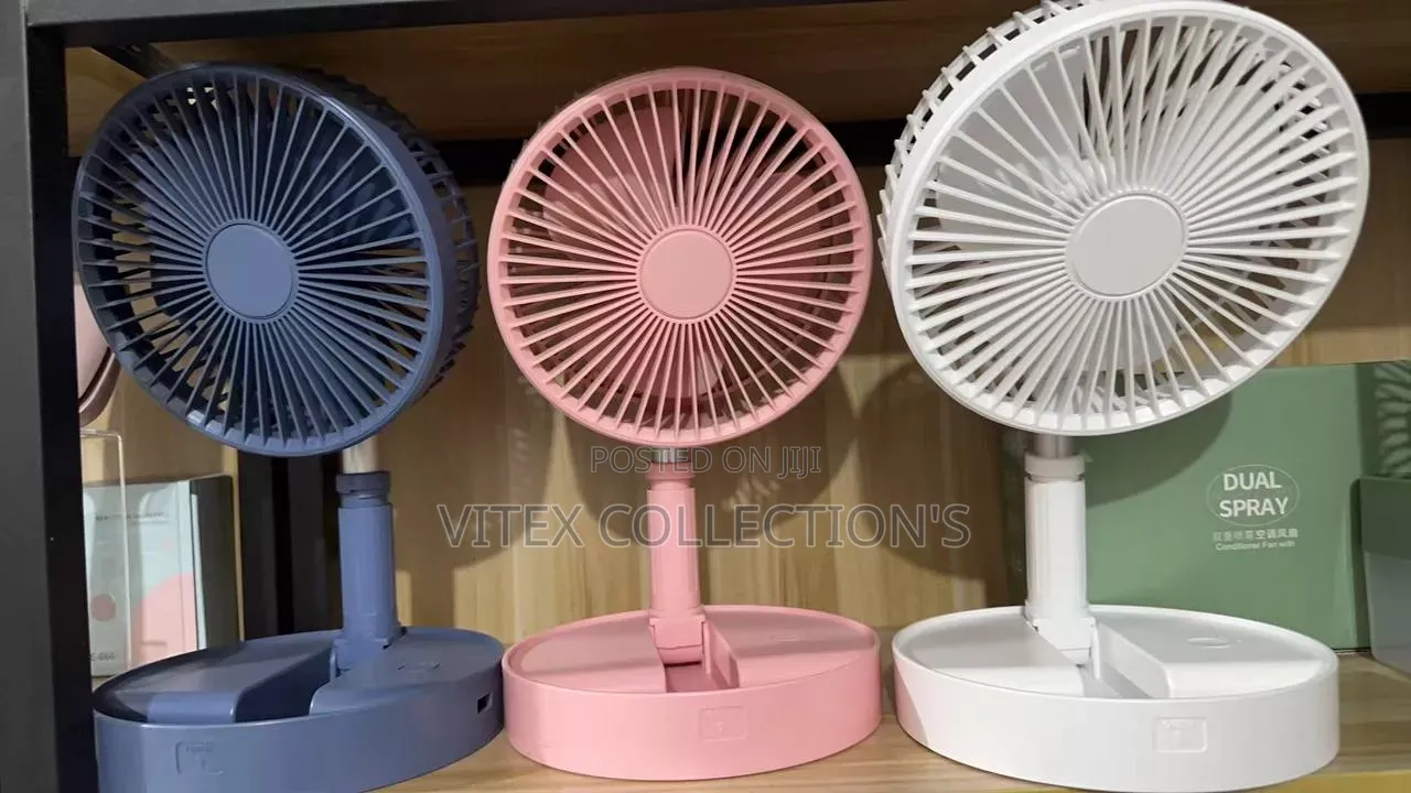 Long Pole Rechargeable Fan