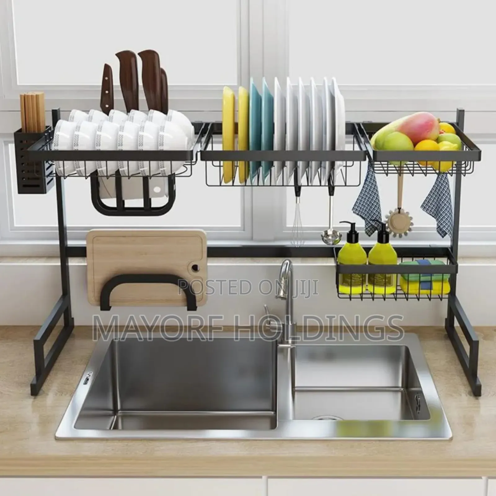 Over the Sink Dish Drainer