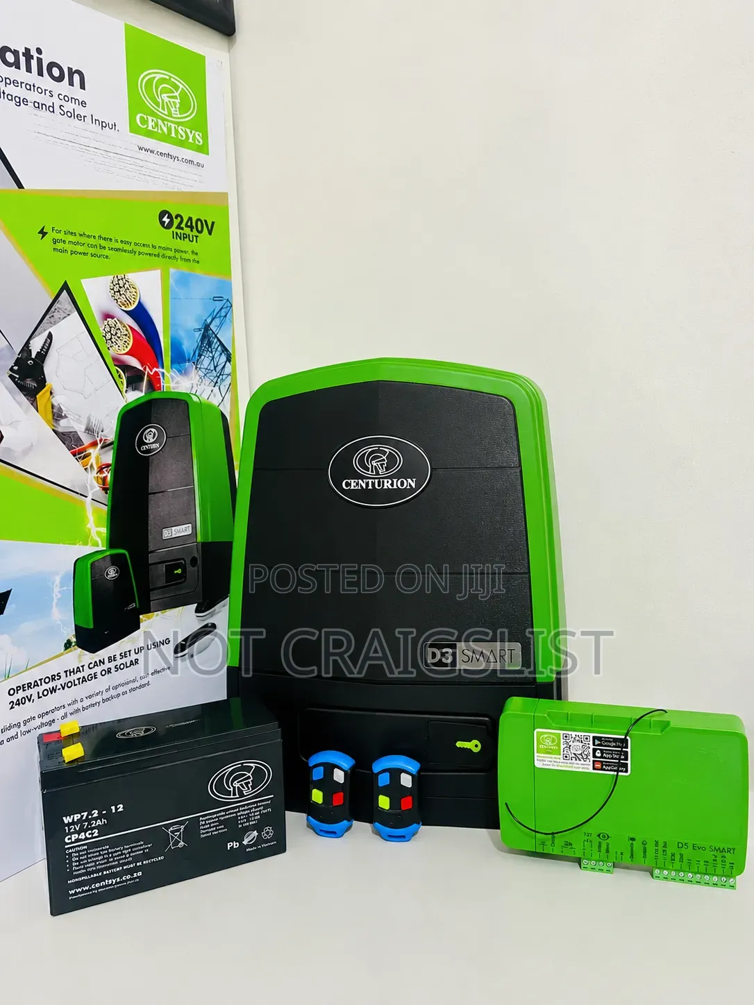 Centurion D5 D6 D7 Smart Gate Motor Complete Kit Lagos Promo Price