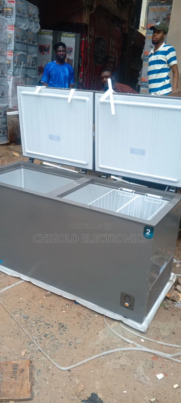 Original Hisense Chest Freezer 500 Letter