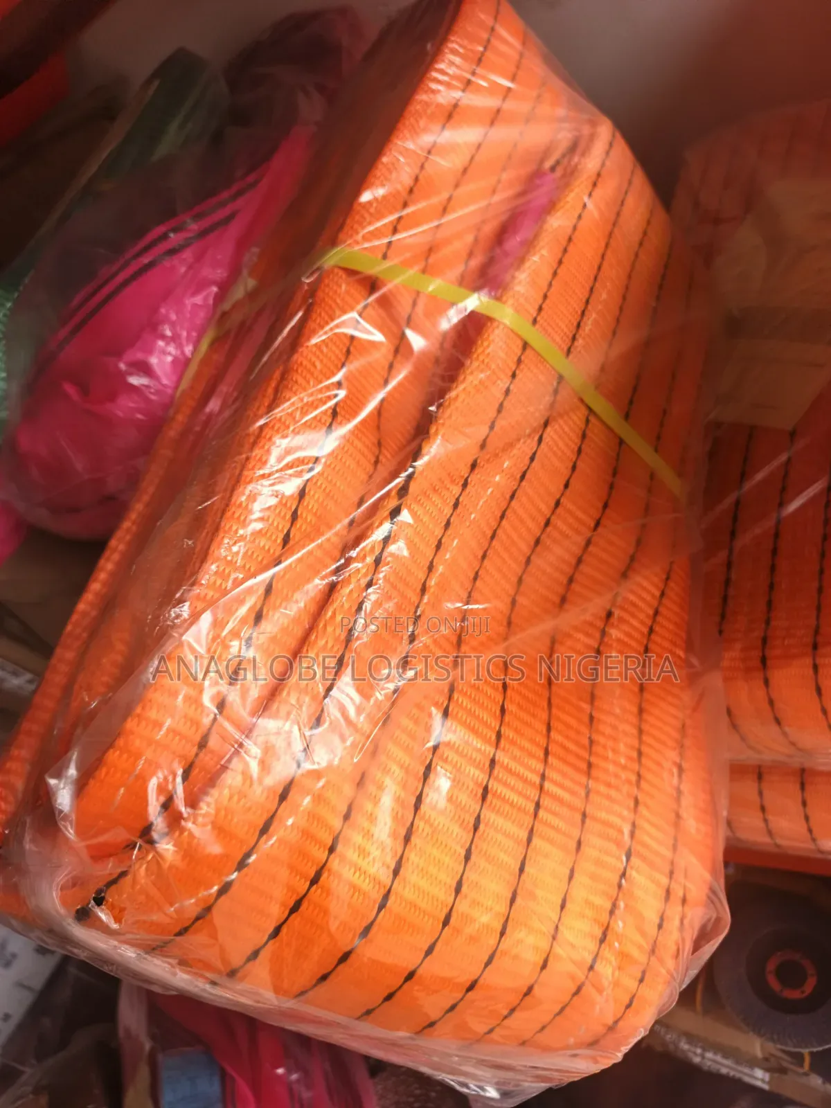 Flat Lifting Belt // Polyester Woven Webbing Sling 10ton X6m