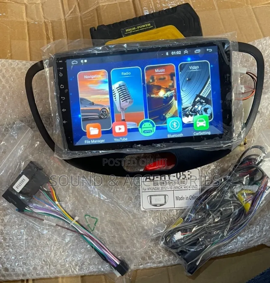 Hyundai I10 2008-12 Android Gps Navigation Multimedia Player