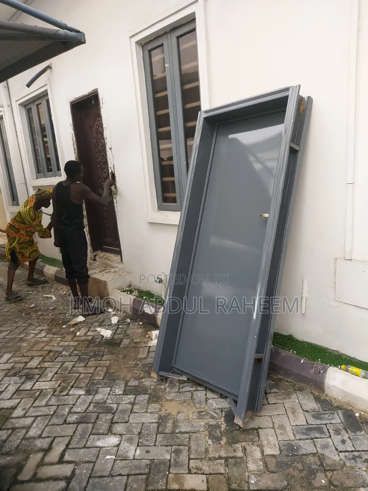 Iron Padded Door