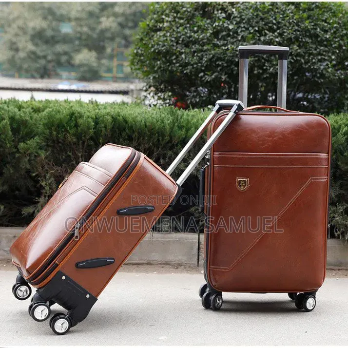 Luxury Carry-on Leather Luggage, Travel Box, Foreign Bag