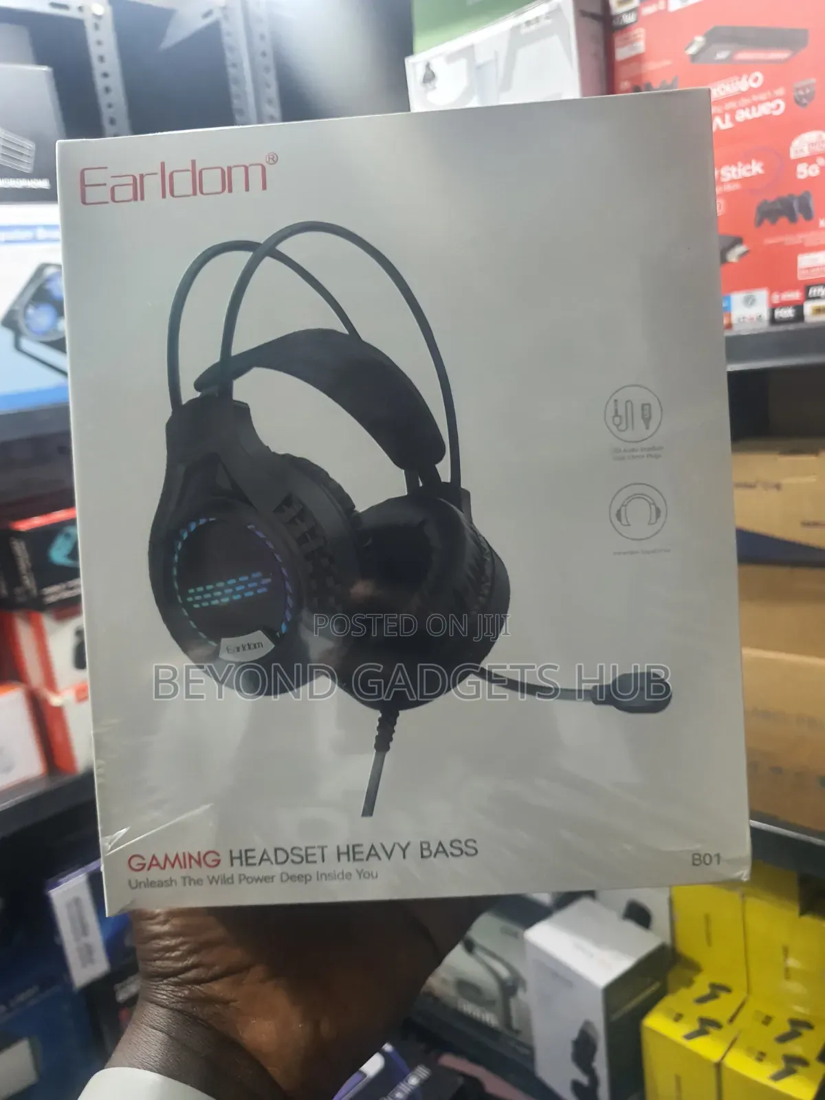 Earldom B01 Gaming Headset – Heavy Bass