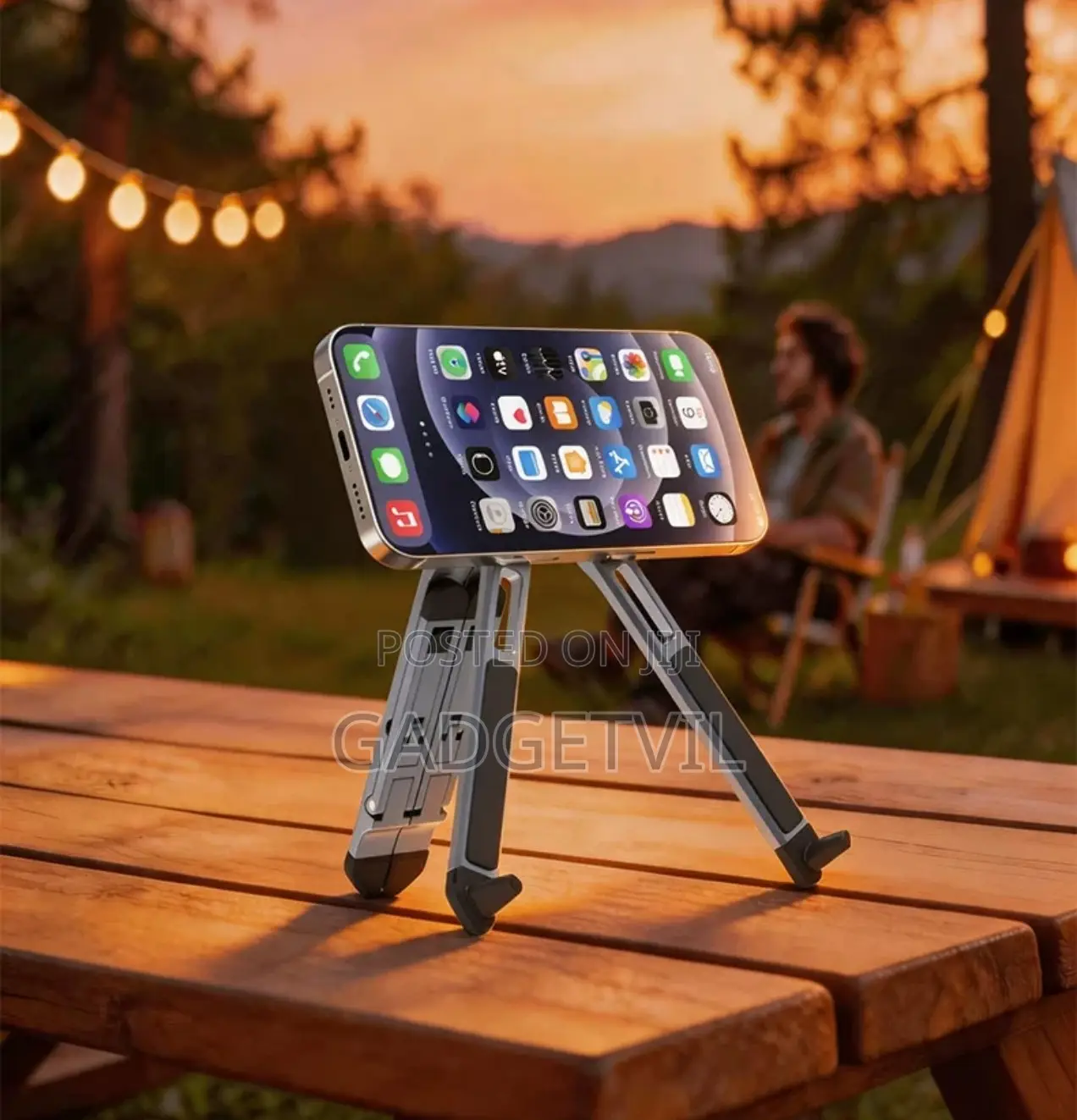 Laptop, Tablet and Phone Magnetic Adjustable Aluminum Alloy Stand