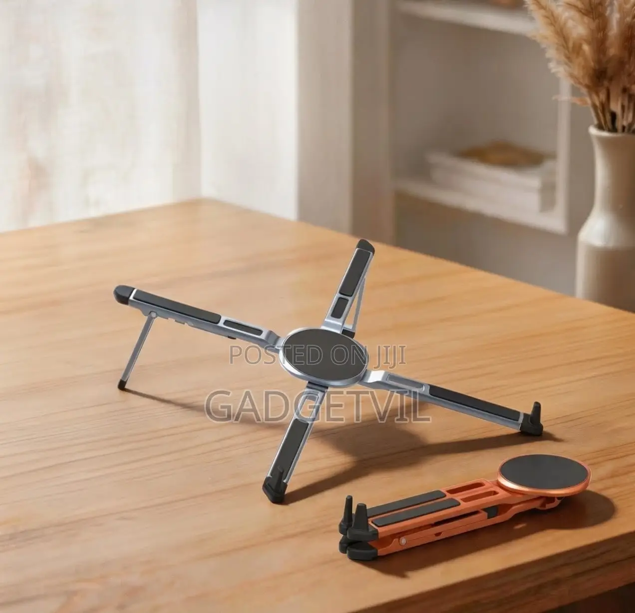 Laptop, Tablet and Phone Magnetic Adjustable Aluminum Alloy Stand