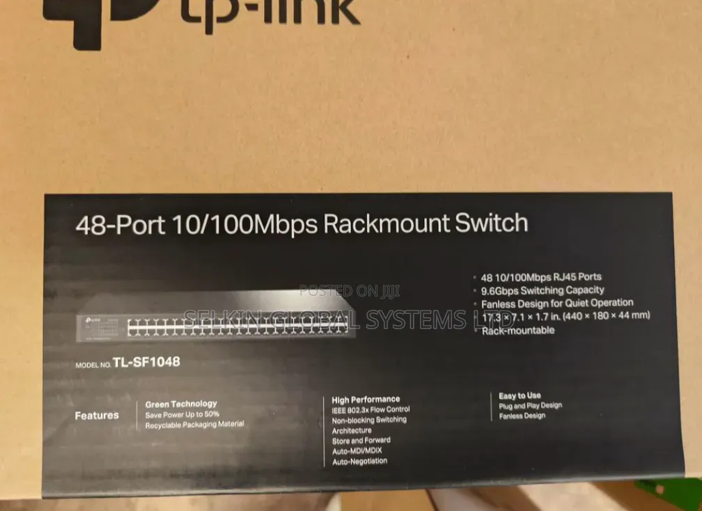 Tp Link 48 Port Rack Mount Switch