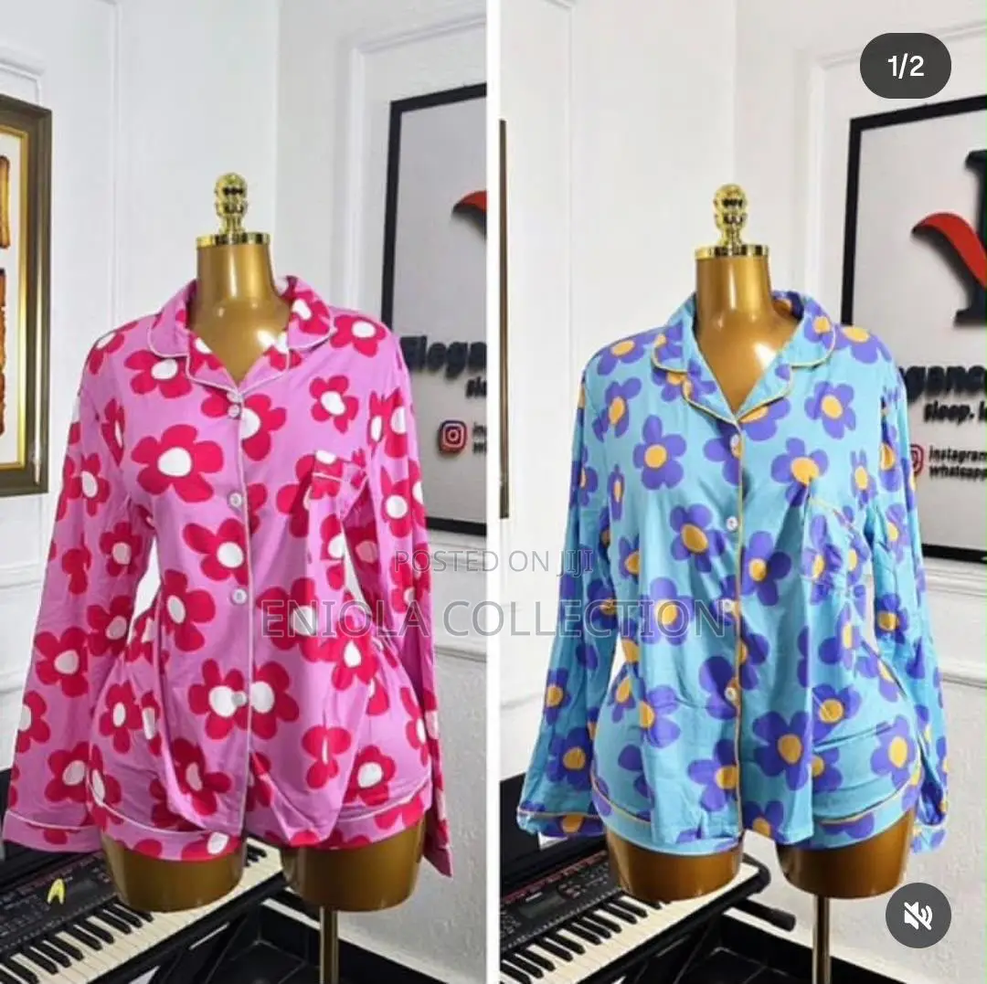 Rossy Long Sleeve Cotton Pajamas