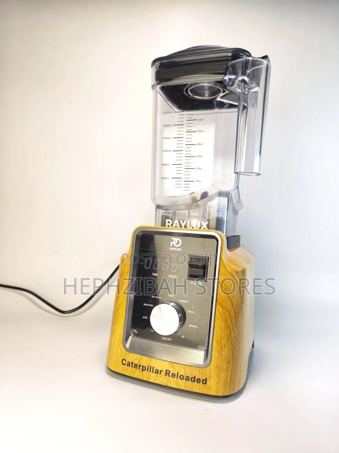 Raylux 3l Caterpillar Reloaded Engine 4hspower Commercial Blender