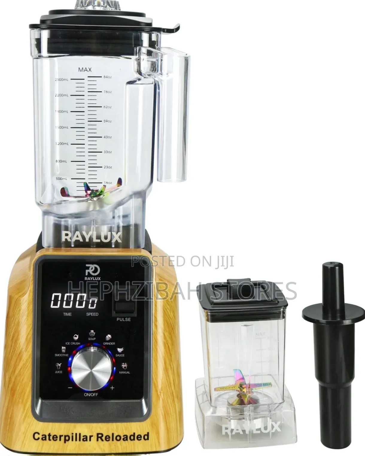 Raylux 3l Caterpillar Reloaded Engine 4hspower Commercial Blender