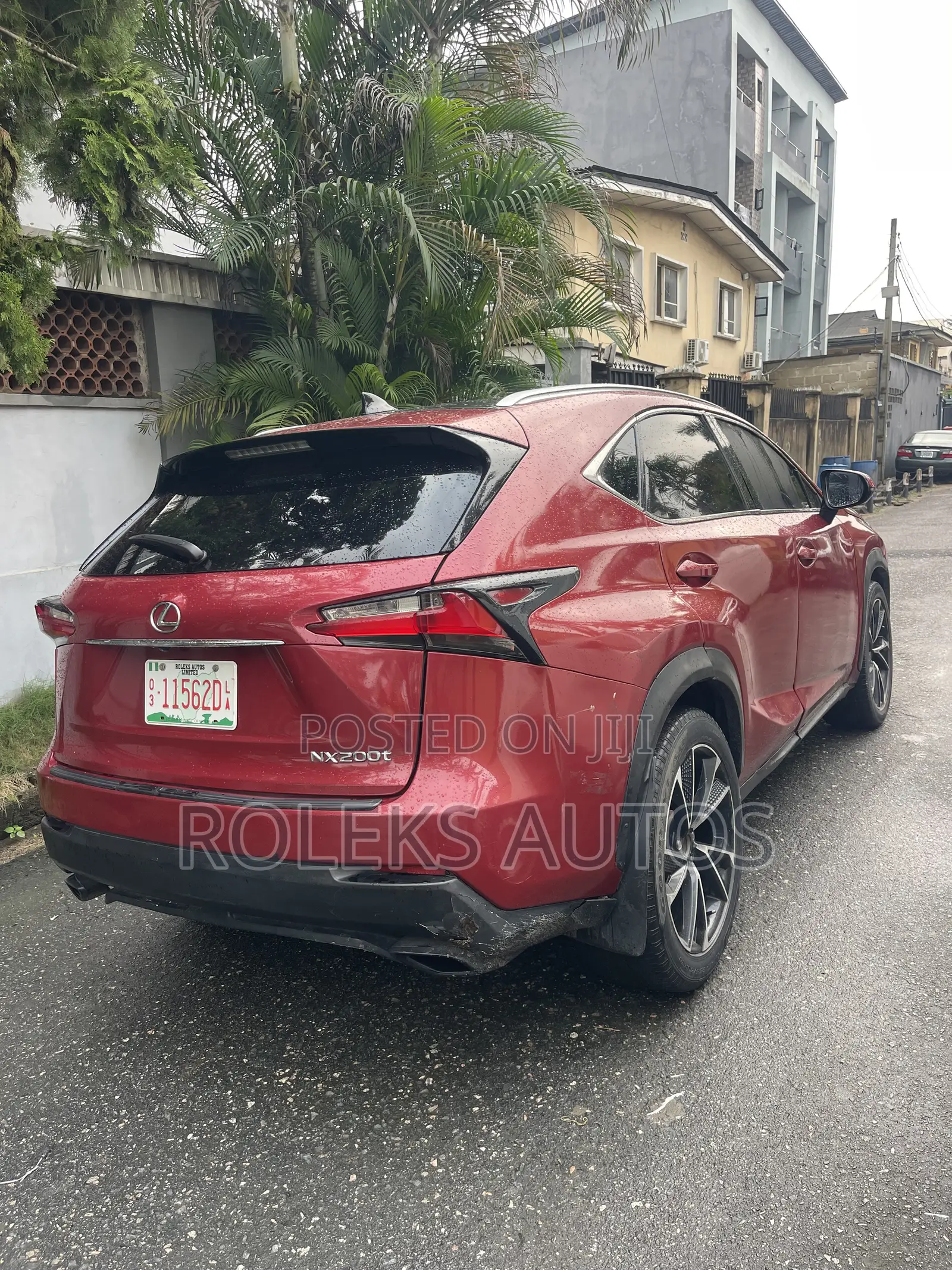 Lexus NX 200t AWD 2016 Red