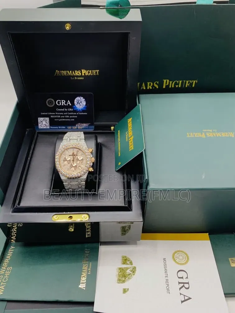 Ice Out Audemars Piquet Wristwatch